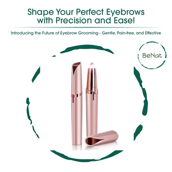Rechargeable Facial + Eyebrow Hair Removers Set -2