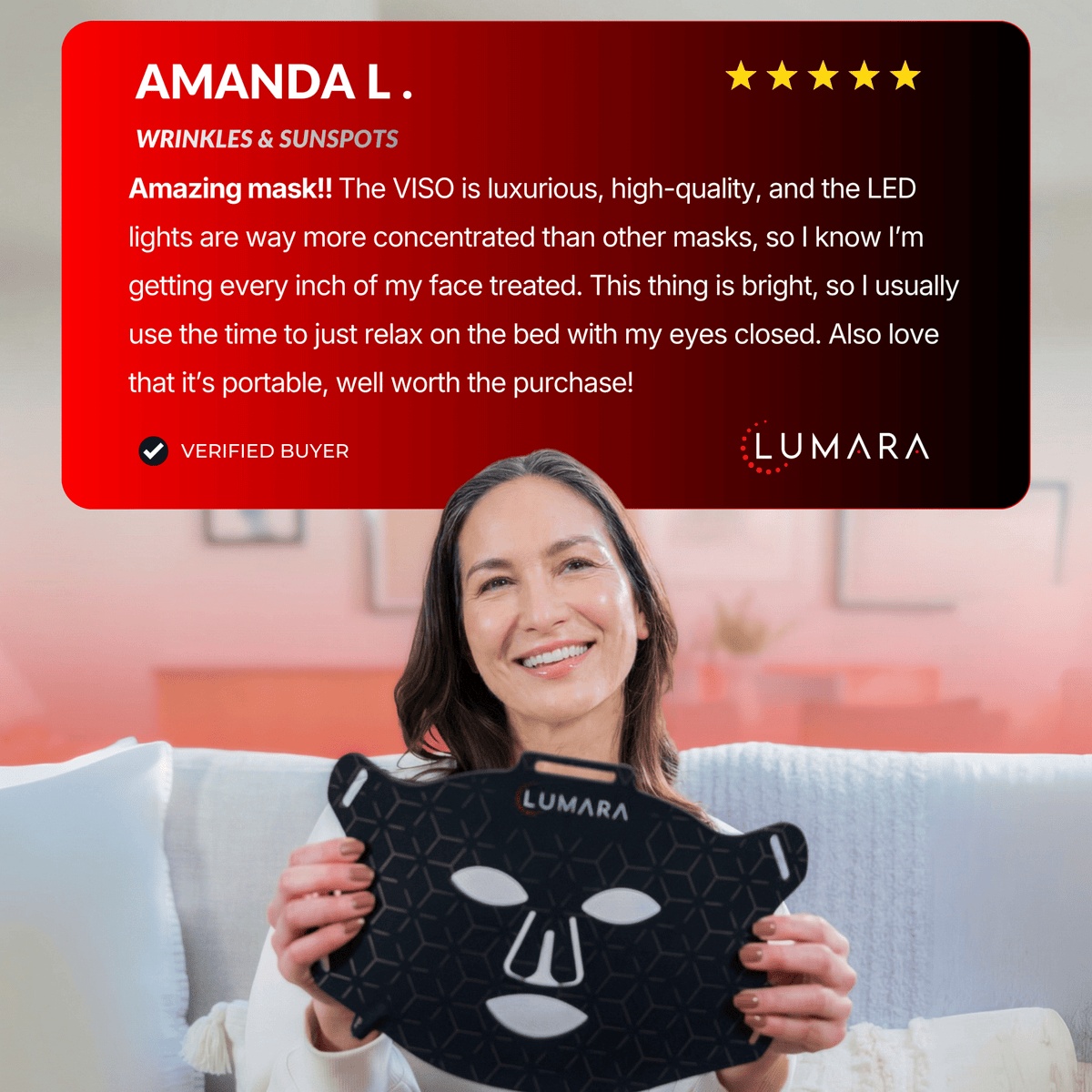 VISO - FDA Certified Red Light Therapy Mask