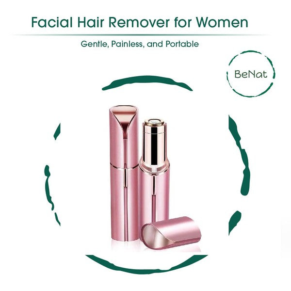 Rechargeable Facial + Eyebrow Hair Removers Set -2