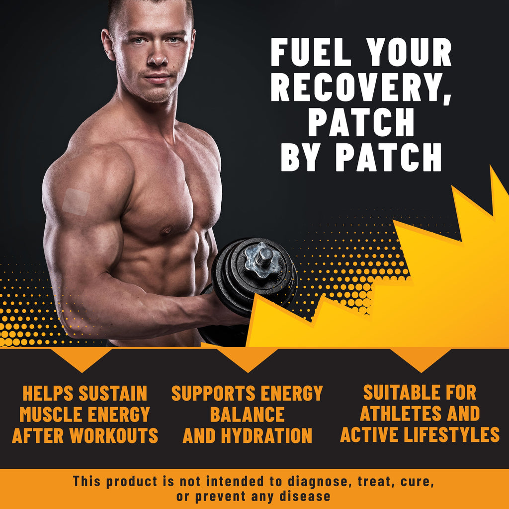 Electrolyte Patches with Vitamin D, 36 patches