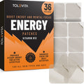 Energy Patches Natural Energy & Metabolism Support with B-Complex Vitamins, 36 Patches