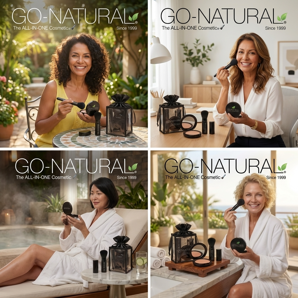 GO NATURAL® ALL-IN-ONE® Powder - Travel Gift Set