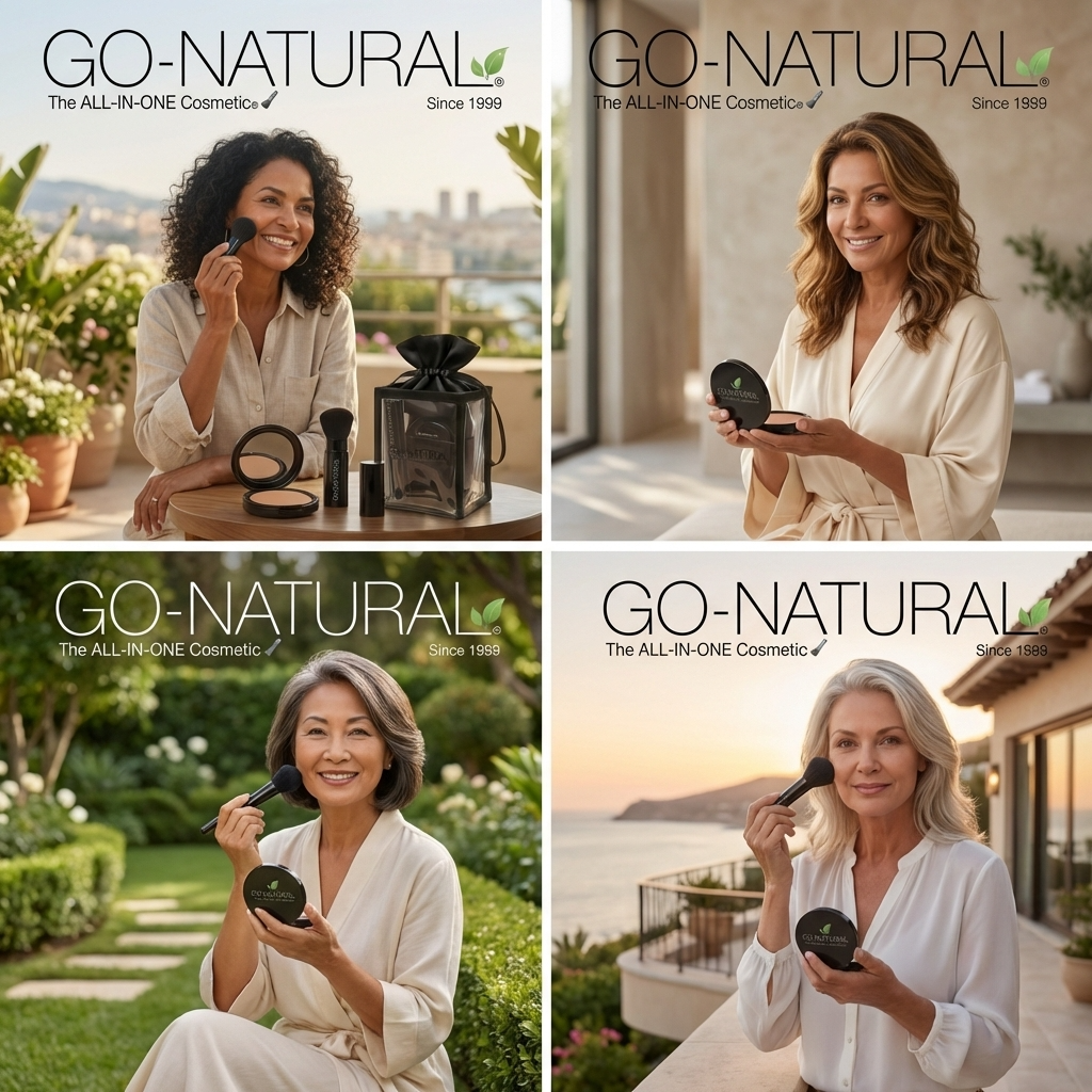 GO NATURAL® ALL-IN-ONE® Powder - Travel Gift Set