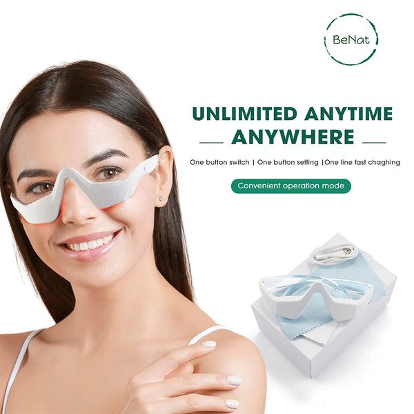 Under-Eye Red Light Therapy Skin Rejuvenation and